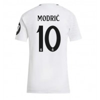 Fotballdrakt Dame Real Madrid Luka Modric #10 Hjemmedrakt 2024-25 Kortermet